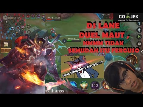 EVOS Hanss - RYOMA DS LANE DUEL MAUT!! - ARENA OF VALOR
