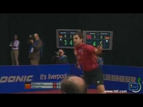 02. 2012 LIEBHERR Men's World Cup. FINAL. T.Boll (GER) vs MA Long (CHN)