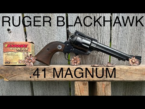 Ruger Blackhawk Revolver In .41 Magnum - Single-Action Thumper!