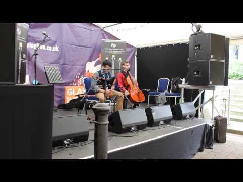 Callum Armstrong and George Pasca- Piping Live! 2015 Street Cafe