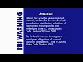 HIT Entertainment North American FBI Interpol Warnings 2003 2006 Widescreen