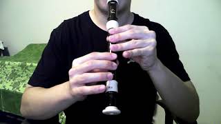 Video thumbnail of "Alien Covenant - Walter and David Flute Song (Recorder)"