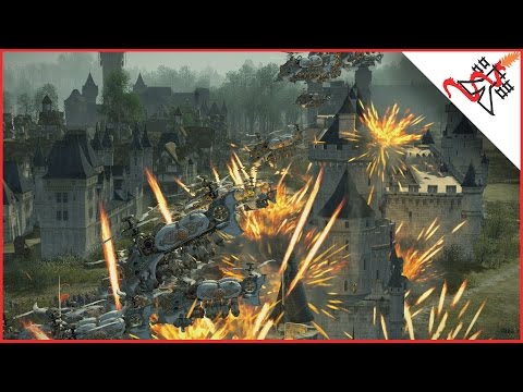 THE BOMBING OF BRETONNIAN CASTLE - Total War: WARHHAMER