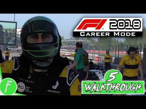 F1 2018 FULL WALKTHROUGH Career Mode Gameplay HD (PC) | NO COMMENTARY | PART 5