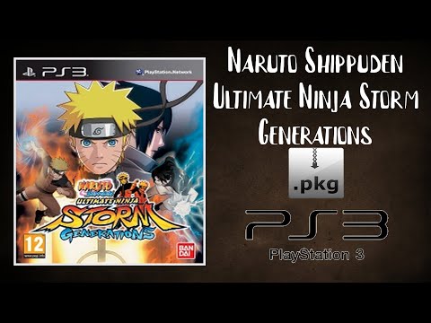 Naruto Shippuden Ultimate Ninja Storm Generations PS3 PKG