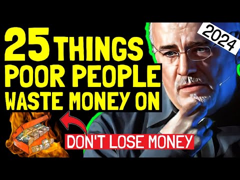 Dave Ramsey: 25 Things POOR People Waste Money On! FRUGAL LIVING 2024 👉 Financial Independence 👈