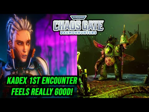 A Simple, But Interesting Boss Fight With Kadex | Warhammer 40k Chaos Gate Daemonhunters
