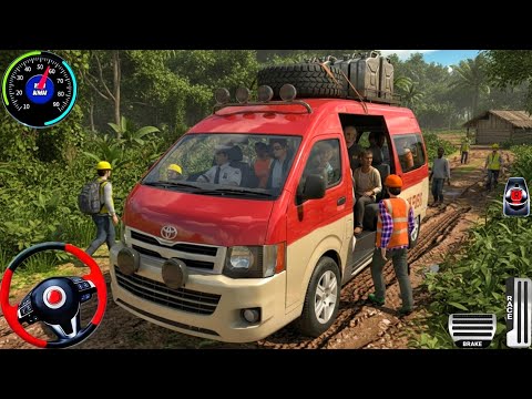 New Bus Simulator 2026 - Indian Microbus Offroad Driving - Bus Game Andriod Gameplay
