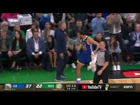 GOLDEN STATE WARRIORS extend run to 21-0 on this Andrew Wiggins jam | 2022 NBA FINALS