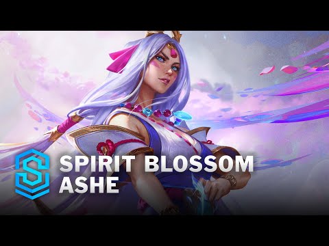Spirit Blossom Ashe Skin Spotlight - League of Legends