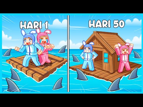 MIPAN & ZUZUZU BUAT RUMAH AMAN DI LAUTAN UNTUK BERTAHAN HIDUP 50 HARI DI LAUT BERBAHAYA!