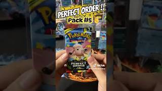 Perfect Order 5 pack Rip !! @RipChaseCollect #fyp #pokemon #pokemonchannel #pokemoncards
