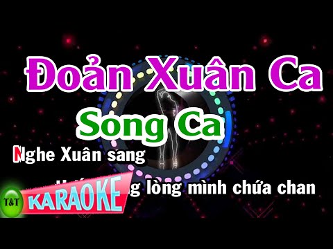 Karaoke Đoản Xuân Ca Song Ca | Thái Tài