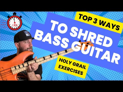 The Top 3 Ways to Shred on Bass Guitar (Holy Grail Exercises)