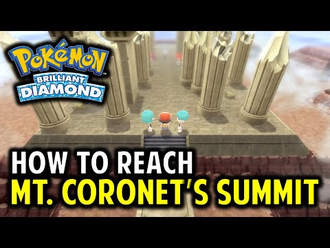 How to Reach Mount Coronet's Summit | Pokemon Brilliant Diamond & Shining Pearl