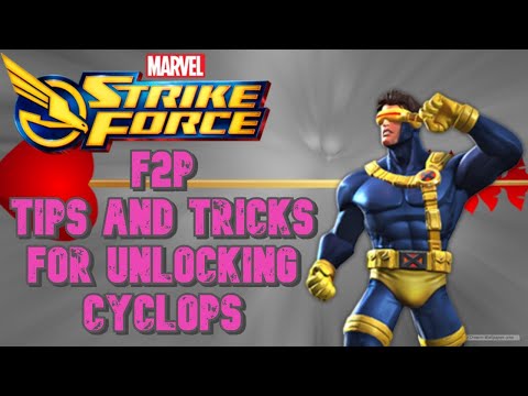 Marvel Strike Force: Cupid's Battlefield - Unlocking Cyclops
