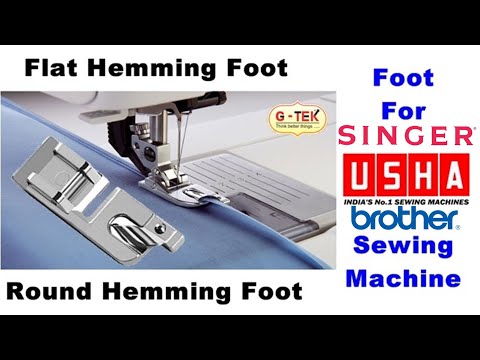 Stitching / Hemming Foot Demo