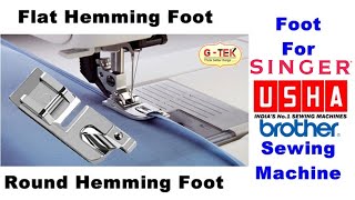 Stitching / Hemming Foot Demo