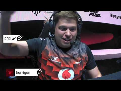 CS:GO - mousesports reactions to insane woxic clutch