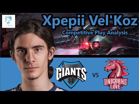 Competitive Play Analysis #1: Xpepii's Vel'Koz (Giants vs UOL Week 1 Day 2)