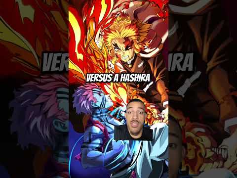 WHO GAVE AKAZA A HARDER FIGHT? GIYUU VS. RENGOKU 🔥🤔 #demonslayer #kimetsunoyaiba #kny #akaza