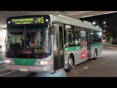 Transperth TP1938 Mercedes-Benz OC500LE CNG departing bayswater station 