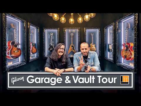 Tour the Gibson Garage and the RAREST Guitars in the Vault! 😲