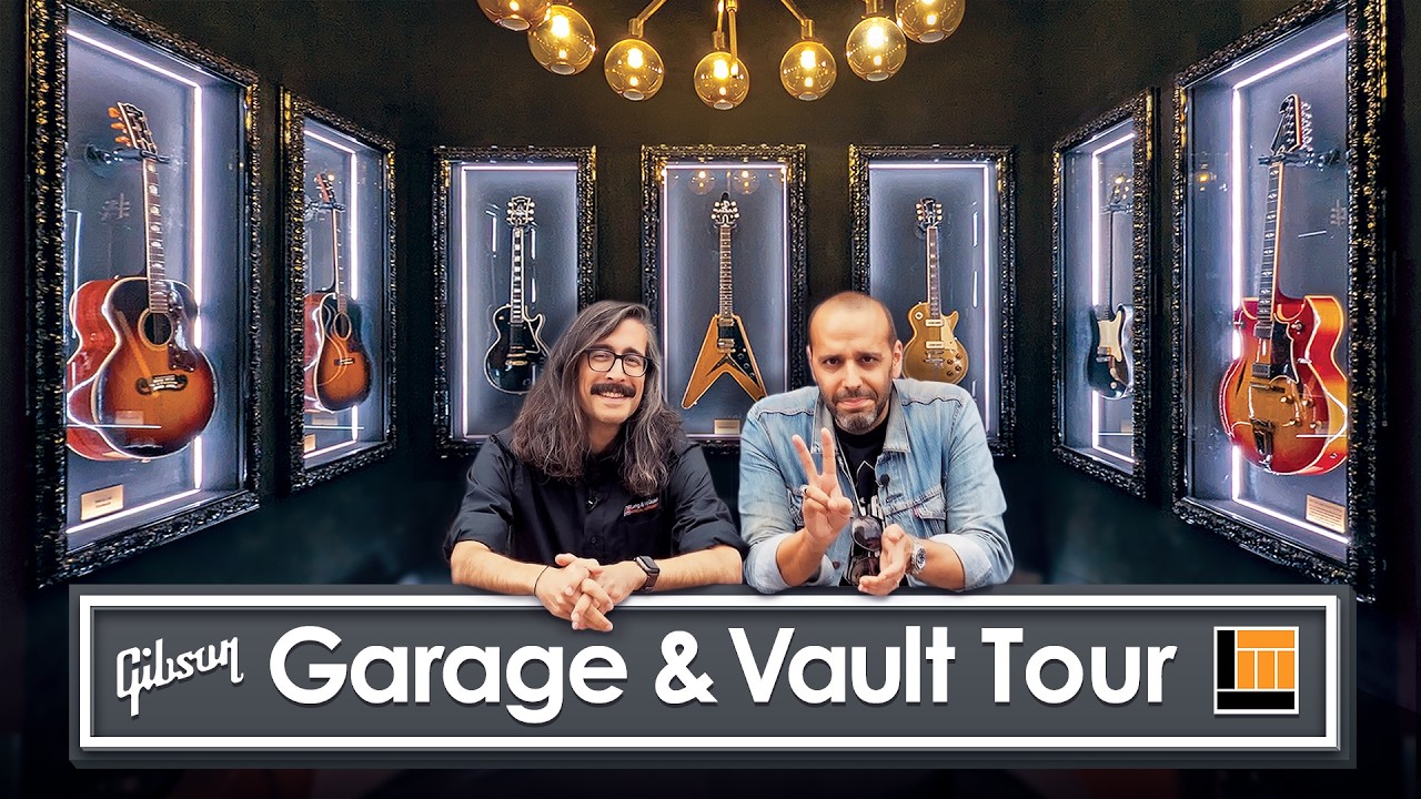 opens link to Tour the Gibson Garage and the RAREST Guitars in the Vault! 😲