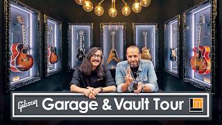 Tour the Gibson Garage and the RAREST Guitars in the Vault! 😲