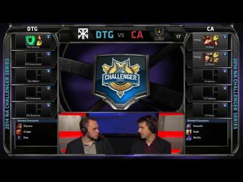 Determined Gaming vs Curse Academy | Game 1 Quarter Final NA Challenger Series #1 | DTG vs CA G1