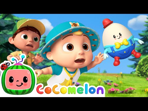 Humpty Dumpty Outdoor Rescue + Humpty Dumpty Grocery Store! | CoComelon Nursery Rhymes & Kids Songs