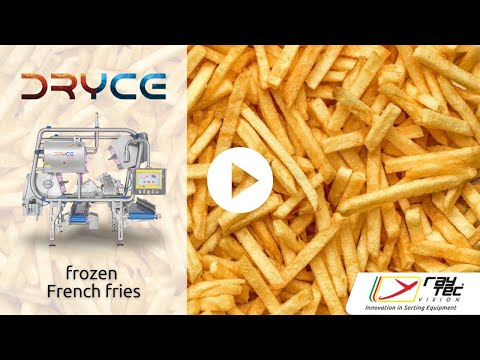 #Dryce #sortingmachine for #frozen #frenchfries  | RAYTEC VISION SpA