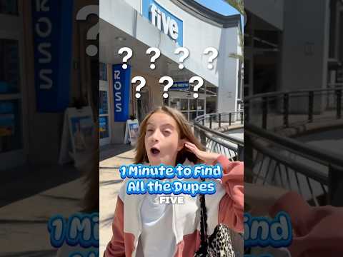 1 Minute to Find all DUPES in Five Below with a TWIST! #shopping #haul #dupes #sephora #fivebelow