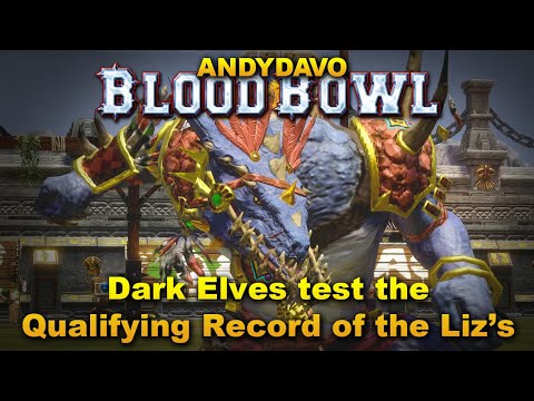 AndyDavo Qualifies Lizardmen Match 11 - Dark Elves