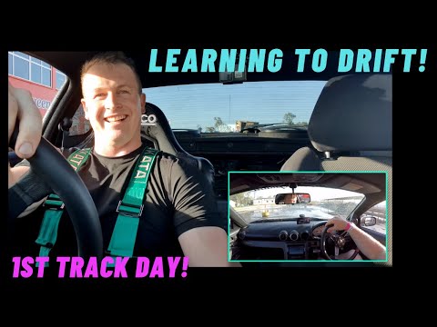Learning To Drift In My Nissan S15 Silvia For The First Time (Drifting Track Day Queensland Raceway)