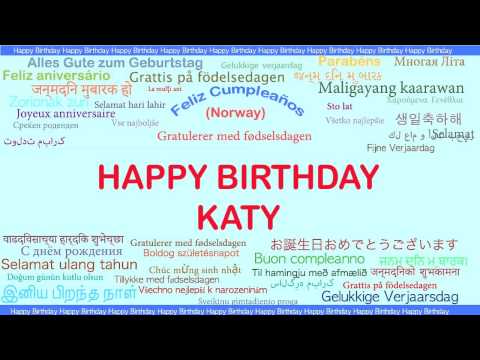 Katy   Languages Idiomas - Happy Birthday