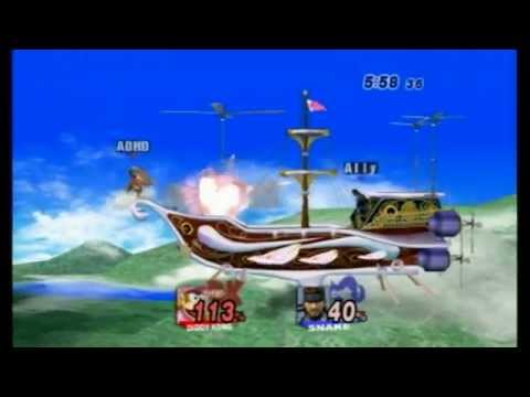 VC7 WF Ally (Snake) vs. ADHD (diddy) 4 - SSBB