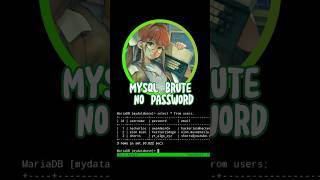 MySQL Brute No Password | NMAP & MySQL Injection #metasploit #mysql #nmap #ethicalhacking #termux