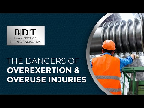 The Dangers of Overexertion and Overuse Injuries