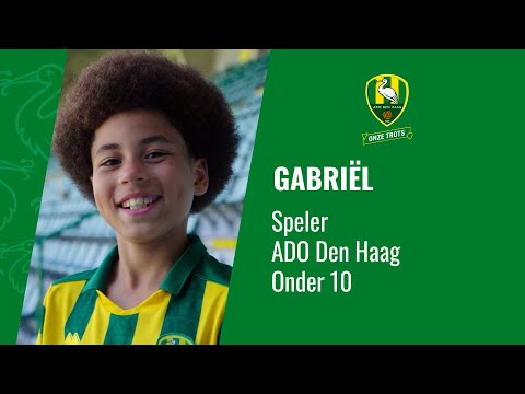 Jeugdspeler Gabriël van ADO Den Haag O10