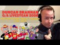 Duncan Brannan Former Voice Actor For Chuck E Cheese Q A Livestream 2026