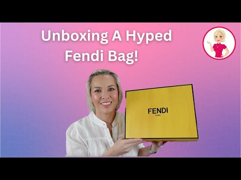 Desempacotando uma bolsa Fendi sensacionalista!
