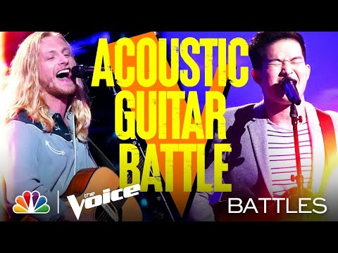 Jordan Matthew Young vs. Keegan Ferrell - Train's "Calling All Angels" - The Voice Battles 2021
