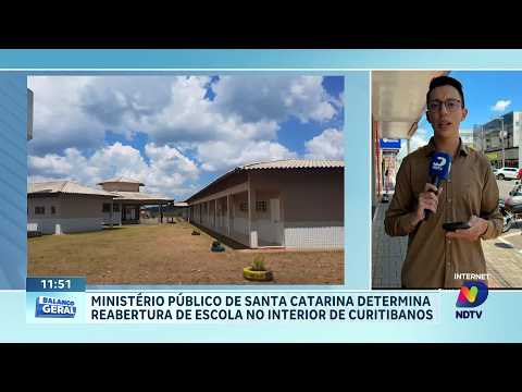 Justiça cobra reabertura de escola do interior em Curitibanos