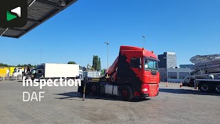 Продажба на влекач DAF XF 410 XF 6X2 Hydraulik Lift+Lenkachse Kran Palfinger PK20002 Eu - Изображение 4 | Autoline BG Влекач DAF XF 410 XF 6X2 Hydraulik Lift+Lenkachse Kran Palfinger PK20002 Eu | Изображение 4 - Autoline