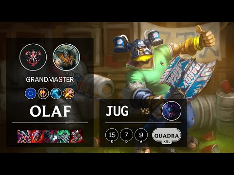 Olaf Jungle vs Rek'Sai - EUW Grandmaster Patch 11.18