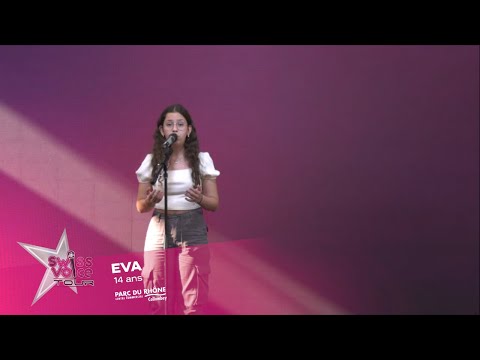 Eva 14 ans - Swiss Voice Tour 2023, Parc du Rhône, Collombey