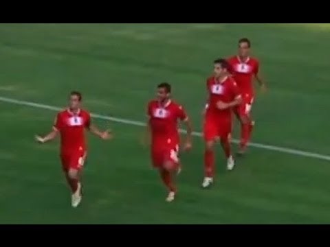 Gol de Óscar Sánchez (0-2) en el Xerez - Real Murcia Jornada 7