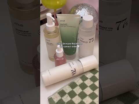 Affordable skincare set for a Glass Skincare Routine🤍