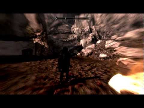 Easy Way to Kill an Ancient Dragon - Skyrim Gameplay: The Best Dagger in Game. One hit